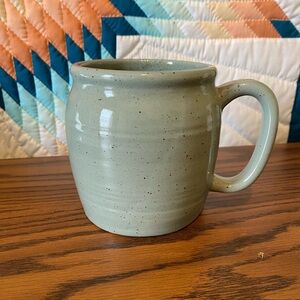 Speckled sage Green Ceramic Mug